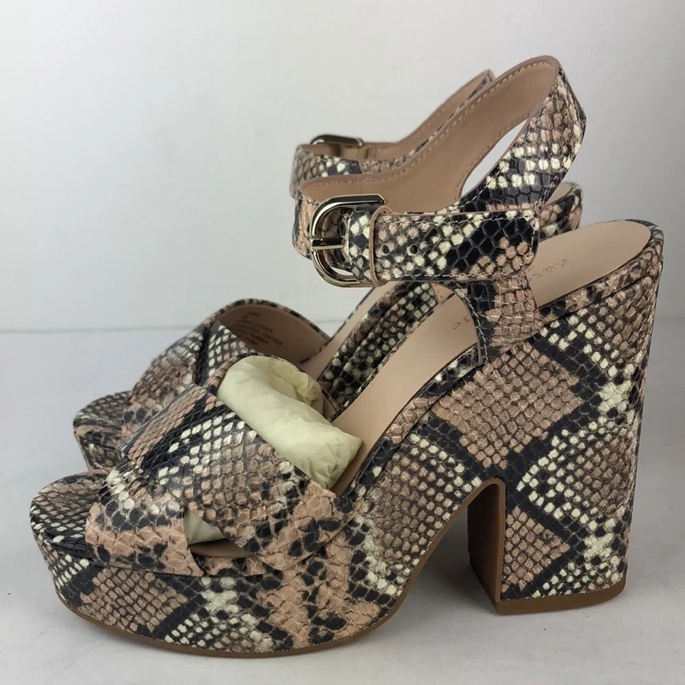 NEW Kate Spade Grace Chic Platform Stiletto Heels Sandals 6
